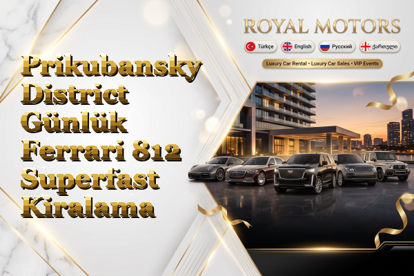 Prikubansky District Günlük Ferrari 812 Superfast Kiralama