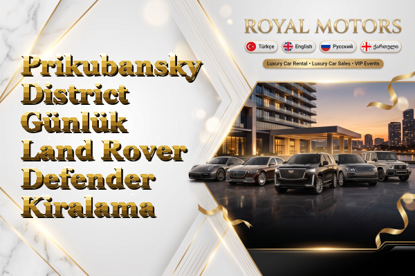 Prikubansky District Günlük Land Rover Defender Kiralama
