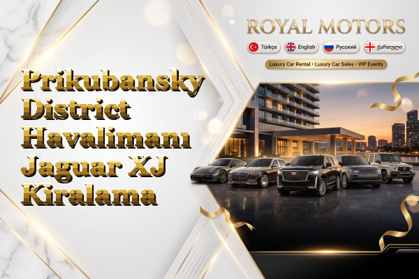 Prikubansky District Havalimanı Jaguar XJ Kiralama