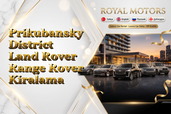 Prikubansky District Land Rover Range Rover Kiralama