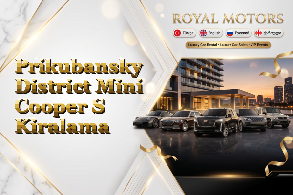 Prikubansky District Mini Cooper S Kiralama