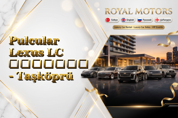 Pulcular Lexus LC გაყიდვა - Taşköprü