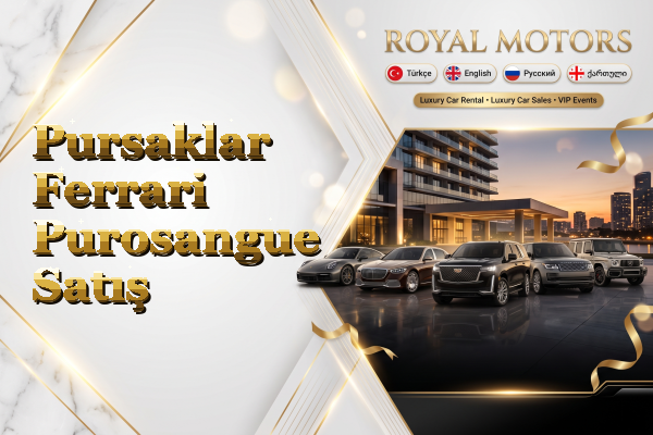 Pursaklar Ferrari Purosangue Satış