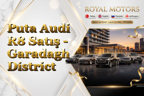 Puta Audi R8 Satış - Garadagh District