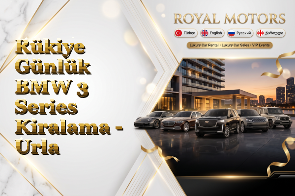 Rükiye Günlük BMW 3 Series Kiralama - Urla