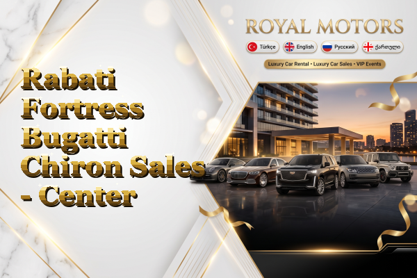 Rabati Fortress Bugatti Chiron Sales - Center
