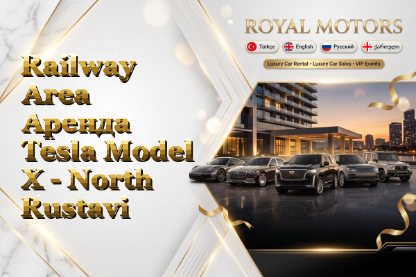 Railway Area Аренда Tesla Model X - North Rustavi