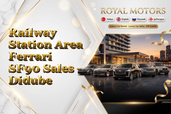 Railway Station Area Ferrari SF90 Sales - Didube