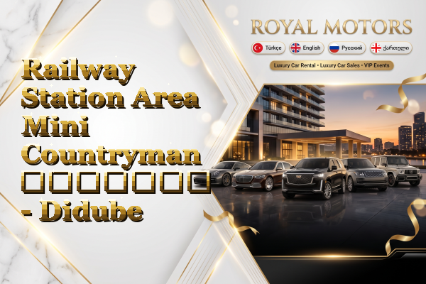 Railway Station Area Mini Countryman გაყიდვა - Didube