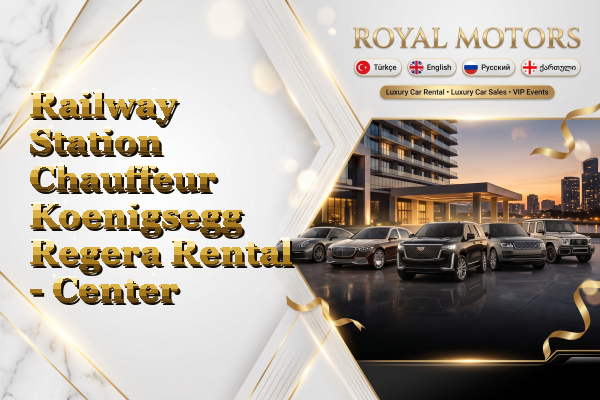 Railway Station Chauffeur Koenigsegg Regera Rental - Center
