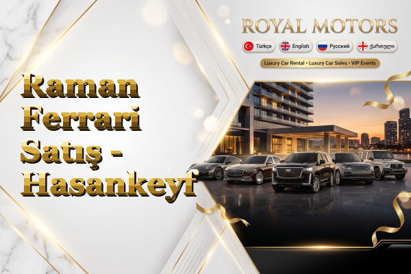 Raman Ferrari Satış - Hasankeyf
