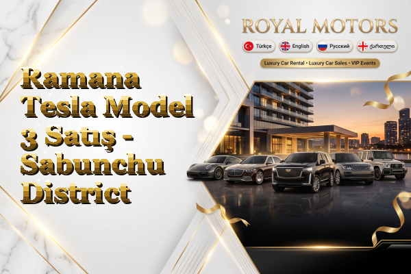 Ramana Tesla Model 3 Satış - Sabunchu District