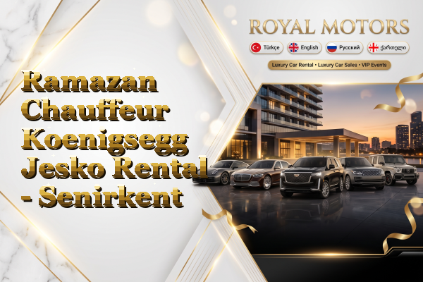 Ramazan Chauffeur Koenigsegg Jesko Rental - Senirkent