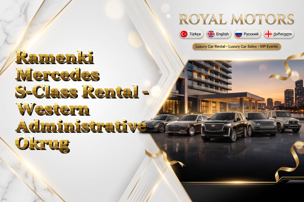 Ramenki Mercedes S-Class Rental - Western Administrative Okrug