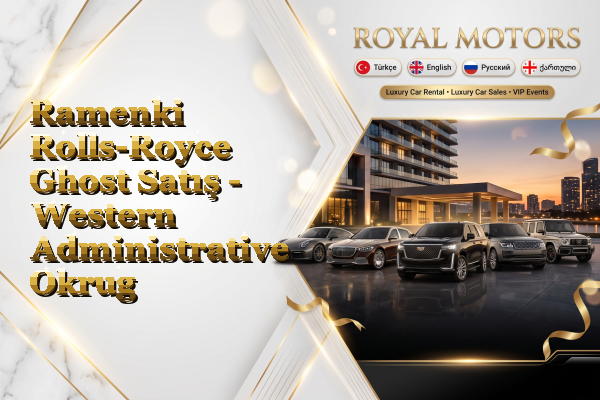 Ramenki Rolls-Royce Ghost Satış - Western Administrative Okrug