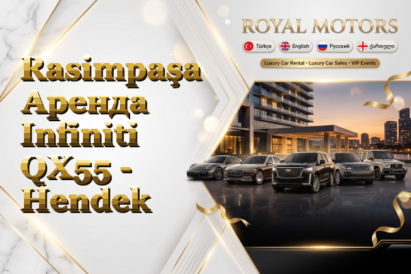 Rasimpaşa Аренда Infiniti QX55 - Hendek