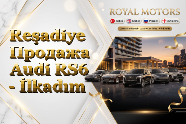 Reşadiye Продажа Audi RS6 - İlkadım