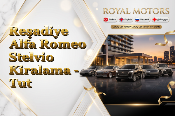 Reşadiye Alfa Romeo Stelvio Kiralama - Tut