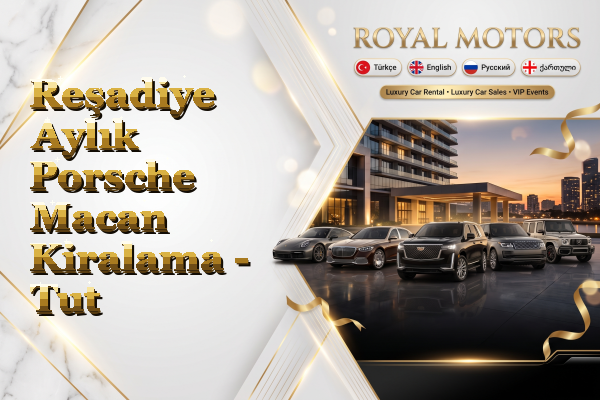 Reşadiye Aylık Porsche Macan Kiralama - Tut