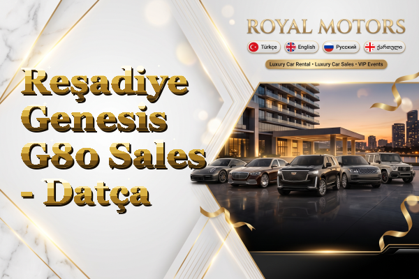 Reşadiye Genesis G80 Sales - Datça
