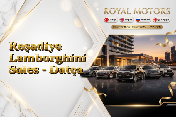 Reşadiye Lamborghini Sales - Datça
