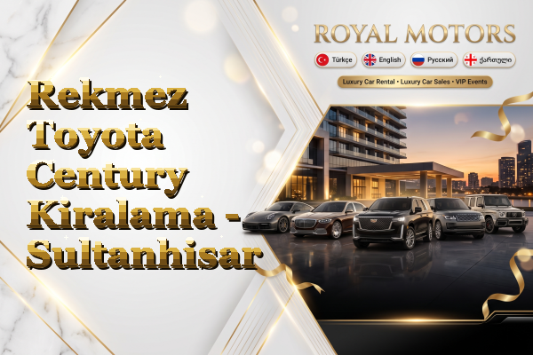 Rekmez Toyota Century Kiralama - Sultanhisar