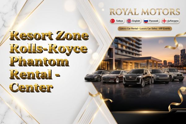 Resort Zone Rolls-Royce Phantom Rental - Center