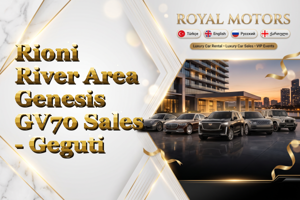 Rioni River Area Genesis GV70 Sales - Geguti