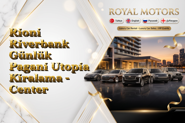 Rioni Riverbank Günlük Pagani Utopia Kiralama - Center