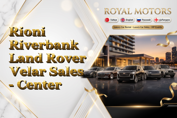 Rioni Riverbank Land Rover Velar Sales - Center