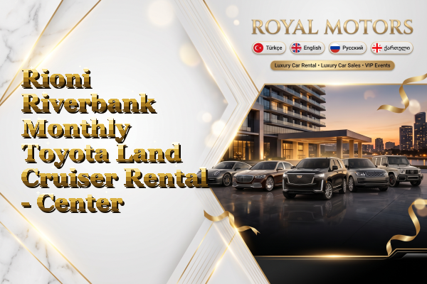 Rioni Riverbank Monthly Toyota Land Cruiser Rental - Center