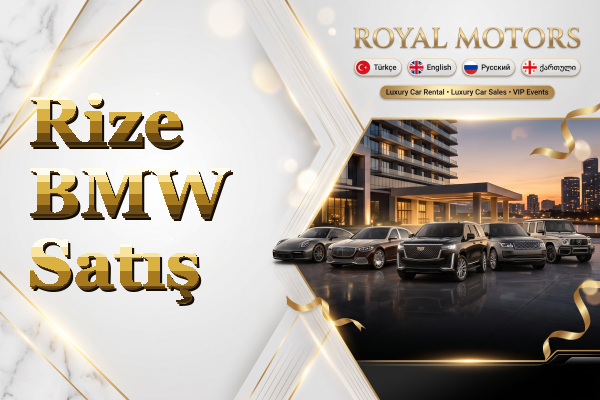 Rize BMW Satış