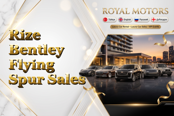 Rize Bentley Flying Spur Sales