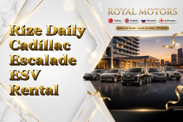 Rize Daily Cadillac Escalade ESV Rental