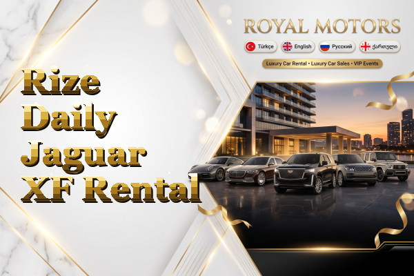 Rize Daily Jaguar XF Rental