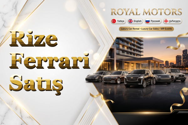 Rize Ferrari Satış
