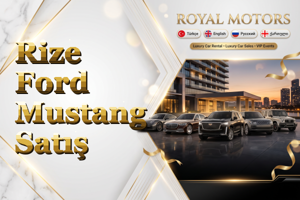Rize Ford Mustang Satış
