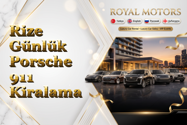 Rize Günlük Porsche 911 Kiralama