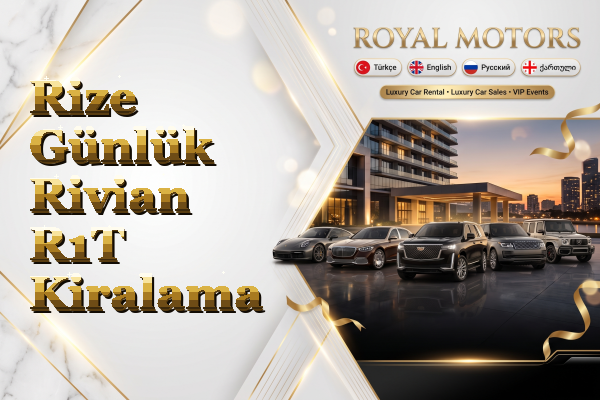 Rize Günlük Rivian R1T Kiralama