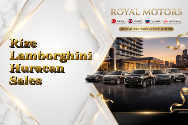 Rize Lamborghini Huracan Sales
