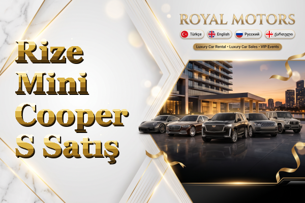 Rize Mini Cooper S Satış