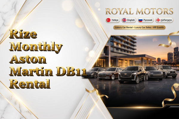 Rize Monthly Aston Martin DB11 Rental