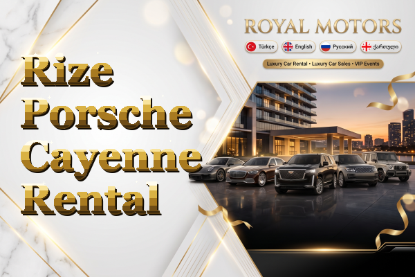 Rize Porsche Cayenne Rental