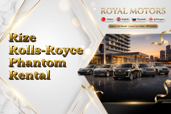 Rize Rolls-Royce Phantom Rental