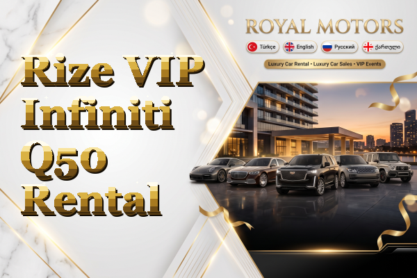 Rize VIP Infiniti Q50 Rental