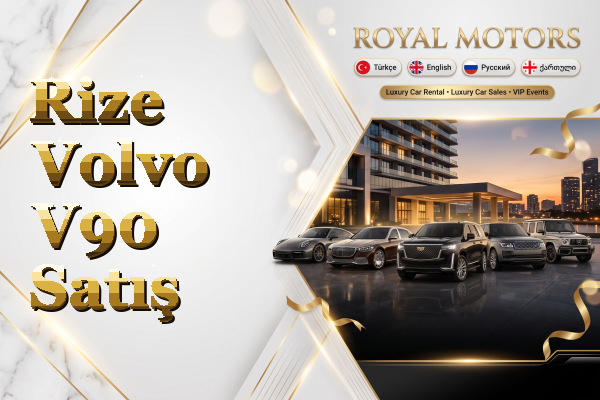 Rize Volvo V90 Satış