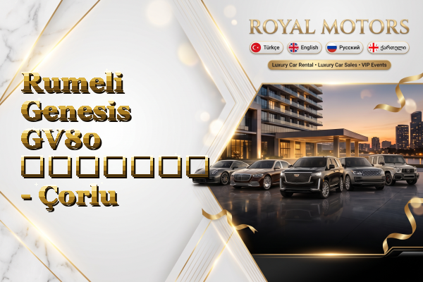 Rumeli Genesis GV80 გაყიდვა - Çorlu