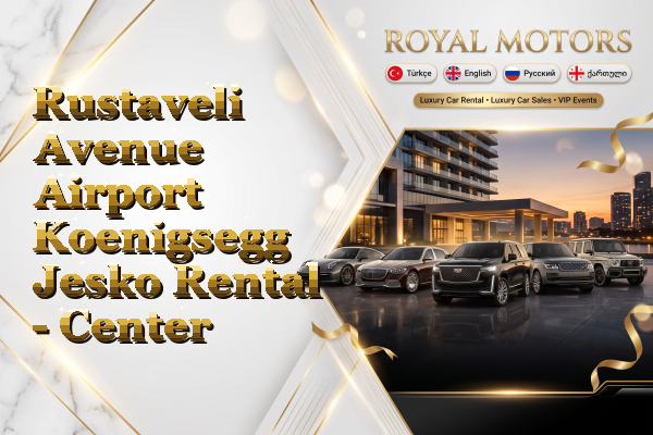Rustaveli Avenue Airport Koenigsegg Jesko Rental - Center