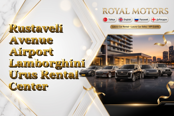 Rustaveli Avenue Airport Lamborghini Urus Rental - Center