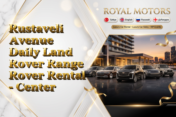 Rustaveli Avenue Daily Land Rover Range Rover Rental - Center